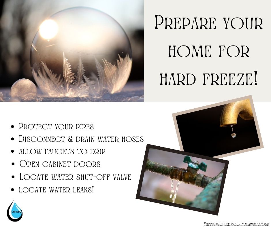 Prepare for Hard Freeze